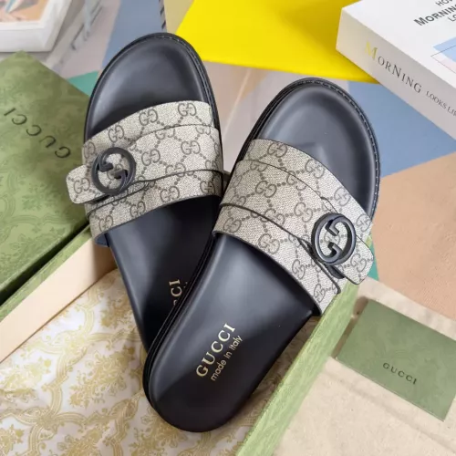 Replica Gucci Slippers For Men #1356674 $60.00 USD for Wholesale