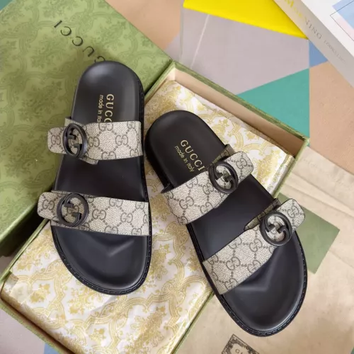 Gucci Slippers For Men #1356677 $60.00 USD, Wholesale Replica Gucci Slippers