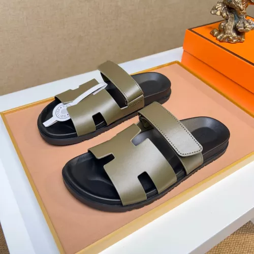 Hermes Slippers For Women #1356872 $56.00 USD, Wholesale Replica Hermes Slippers