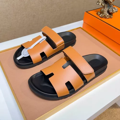 Hermes Slippers For Men #1356879 $56.00 USD, Wholesale Replica Hermes Slippers