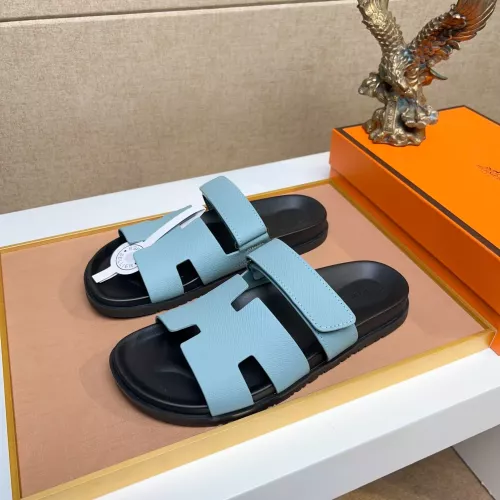Hermes Slippers For Men #1356889 $56.00 USD, Wholesale Replica Hermes Slippers