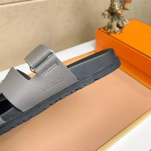 Replica Hermes Slippers For Men #1356903 $56.00 USD for Wholesale