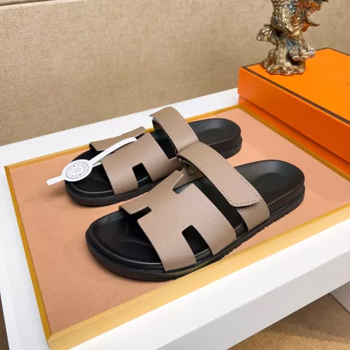 Hermes Slippers For Men #1356905 $56.00 USD, Wholesale Replica Hermes Slippers