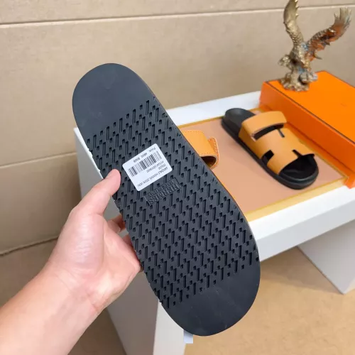 Replica Hermes Slippers For Men #1356910 $56.00 USD for Wholesale
