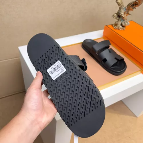 Replica Hermes Slippers For Men #1356913 $56.00 USD for Wholesale