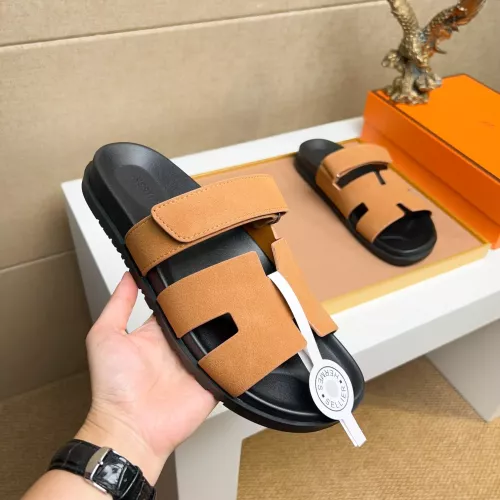 Replica Hermes Slippers For Women #1356927 $56.00 USD for Wholesale
