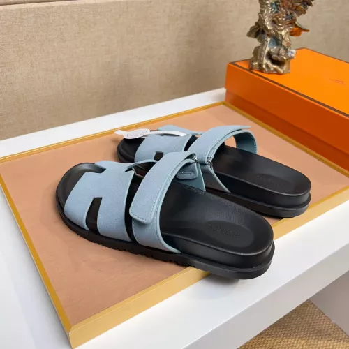Replica Hermes Slippers For Men #1356933 $56.00 USD for Wholesale