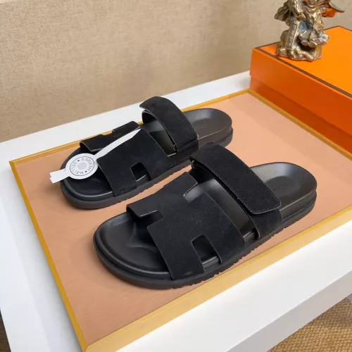 Hermes Slippers For Men #1356942 $56.00 USD, Wholesale Replica Hermes Slippers
