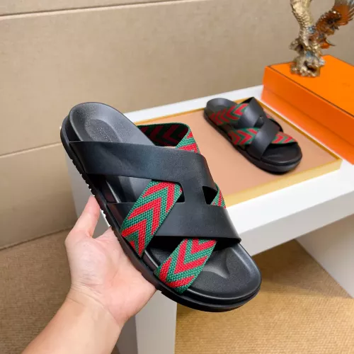 Replica Hermes Slippers For Women #1357008 $56.00 USD for Wholesale