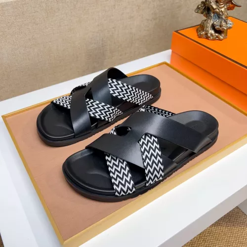 Hermes Slippers For Men #1357011 $56.00 USD, Wholesale Replica Hermes Slippers