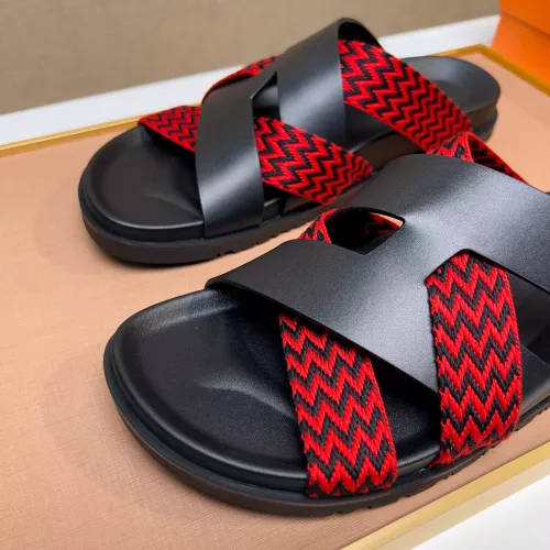 Replica Hermes Slippers For Men #1357021 $56.00 USD for Wholesale