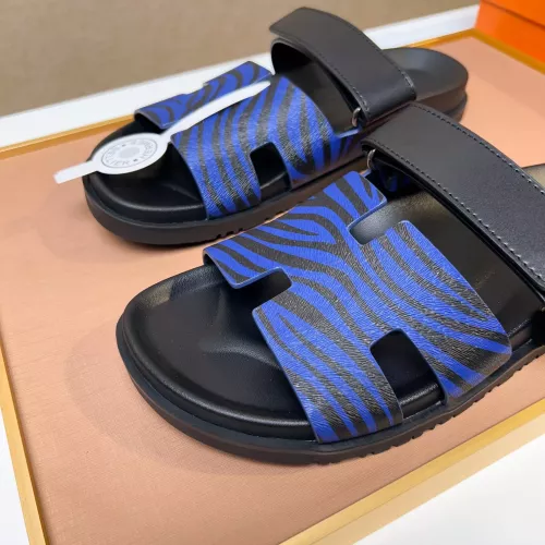 Replica Hermes Slippers For Men #1357049 $56.00 USD for Wholesale
