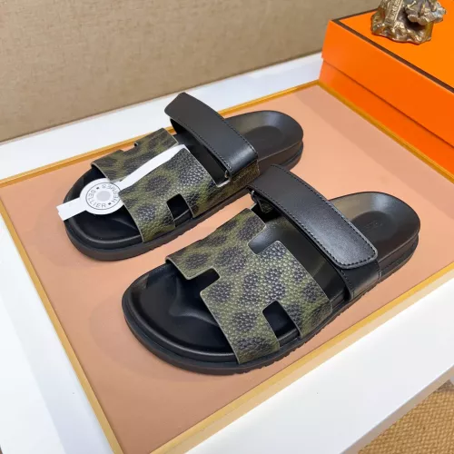 Hermes Slippers For Men #1357085 $56.00 USD, Wholesale Replica Hermes Slippers
