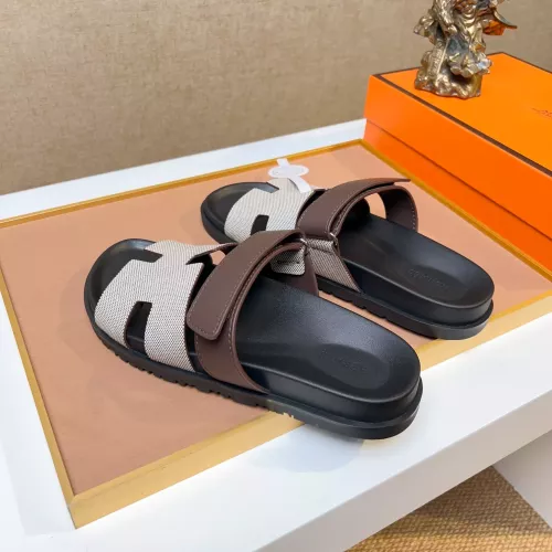 Replica Hermes Slippers For Women #1357095 $56.00 USD for Wholesale