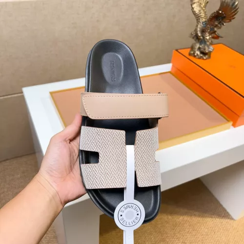 Replica Hermes Slippers For Women #1357101 $56.00 USD for Wholesale
