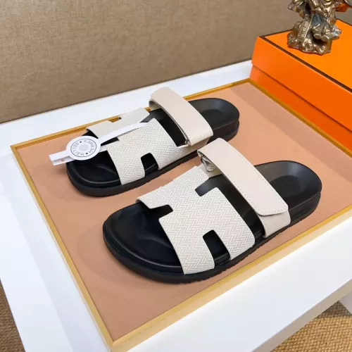 Hermes Slippers For Men #1357105 $56.00 USD, Wholesale Replica Hermes Slippers