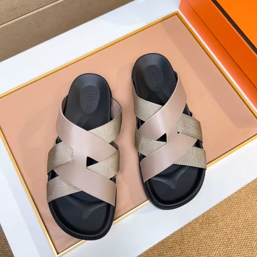 Replica Hermes Slippers For Women #1357112 $56.00 USD for Wholesale