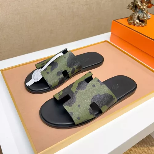 Hermes Slippers For Men #1357144 $48.00 USD, Wholesale Replica Hermes Slippers