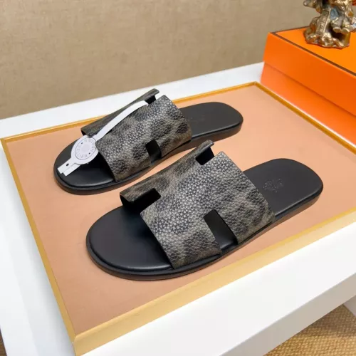 Hermes Slippers For Men #1357149 $48.00 USD, Wholesale Replica Hermes Slippers