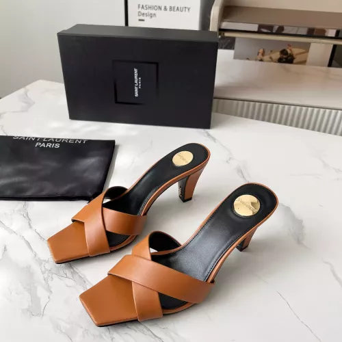 Yves Saint Laurent YSL Slippers For Women #1357274 $92.00 USD, Wholesale Replica Yves Saint Laurent YSL Slippers