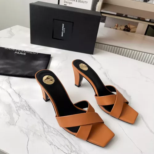 Replica Yves Saint Laurent YSL Slippers For Women #1357274 $92.00 USD for Wholesale