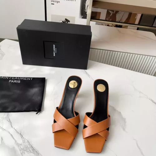 Replica Yves Saint Laurent YSL Slippers For Women #1357274 $92.00 USD for Wholesale