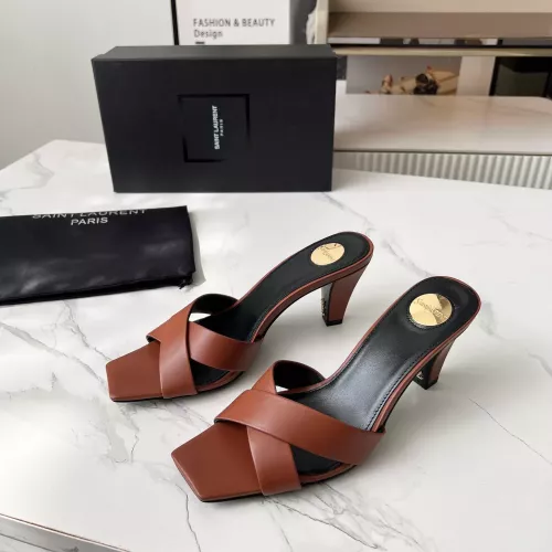 Yves Saint Laurent YSL Slippers For Women #1357275 $92.00 USD, Wholesale Replica Yves Saint Laurent YSL Slippers