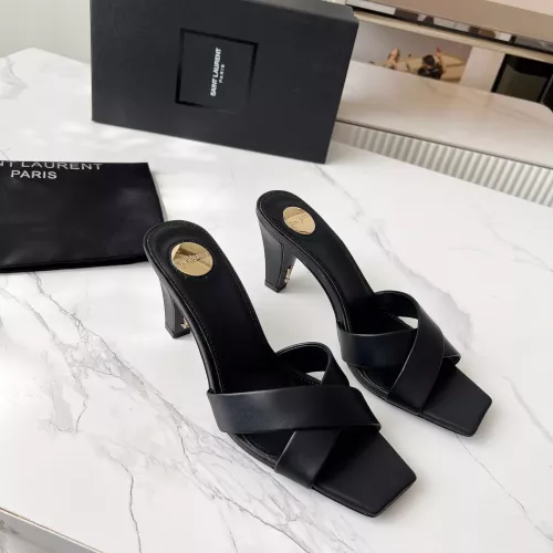 Replica Yves Saint Laurent YSL Slippers For Women #1357276 $92.00 USD for Wholesale