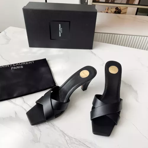 Replica Yves Saint Laurent YSL Slippers For Women #1357276 $92.00 USD for Wholesale