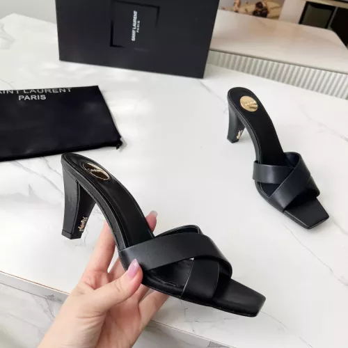Replica Yves Saint Laurent YSL Slippers For Women #1357276 $92.00 USD for Wholesale