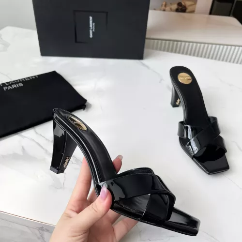 Replica Yves Saint Laurent YSL Slippers For Women #1357277 $92.00 USD for Wholesale