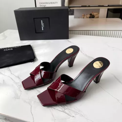 Yves Saint Laurent YSL Slippers For Women #1357278 $92.00 USD, Wholesale Replica Yves Saint Laurent YSL Slippers