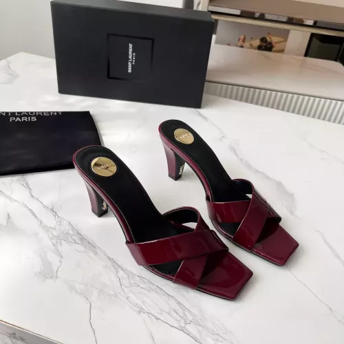 Replica Yves Saint Laurent YSL Slippers For Women #1357278 $92.00 USD for Wholesale