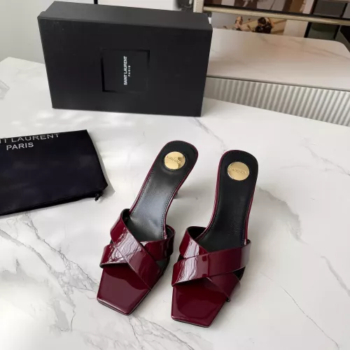 Replica Yves Saint Laurent YSL Slippers For Women #1357278 $92.00 USD for Wholesale