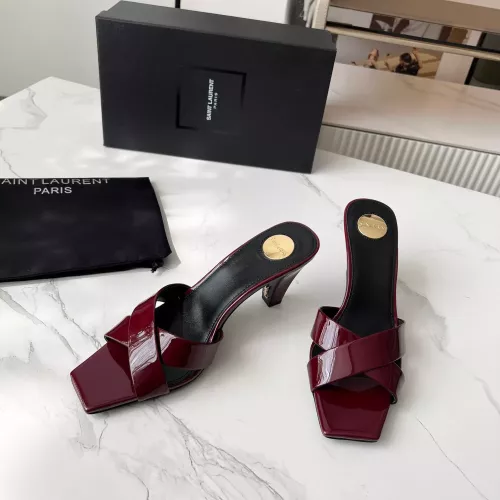 Replica Yves Saint Laurent YSL Slippers For Women #1357278 $92.00 USD for Wholesale