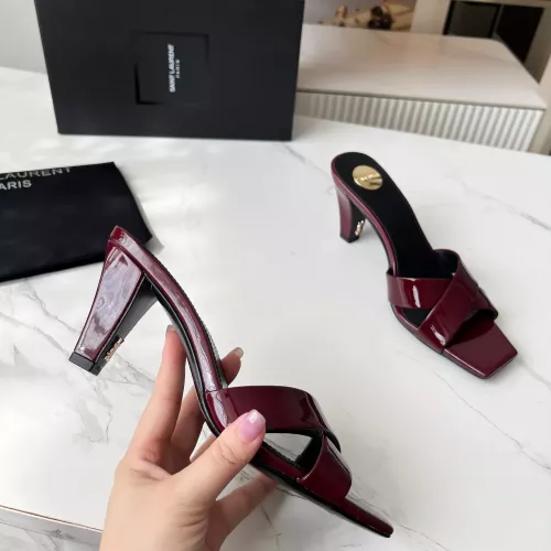 Replica Yves Saint Laurent YSL Slippers For Women #1357278 $92.00 USD for Wholesale