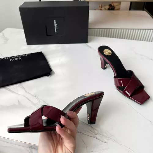 Replica Yves Saint Laurent YSL Slippers For Women #1357278 $92.00 USD for Wholesale