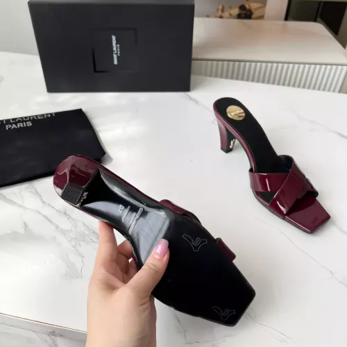 Replica Yves Saint Laurent YSL Slippers For Women #1357278 $92.00 USD for Wholesale