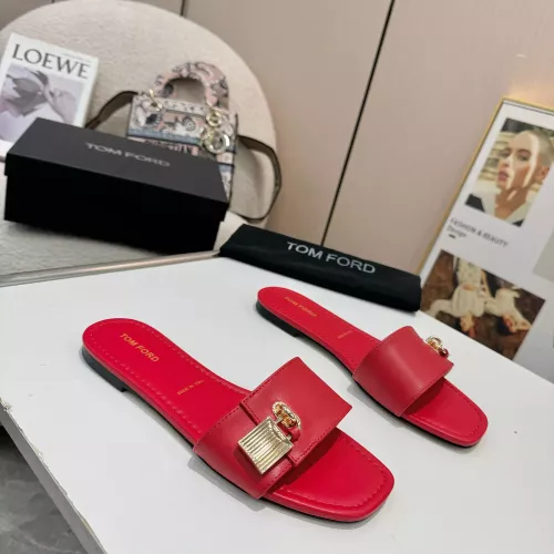 Replica Tom Ford Slippers For Women #1357330 $82.00 USD for Wholesale