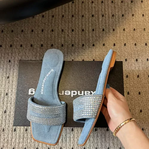 Alexander Wang Slippers For Women #1357340 $108.00 USD, Wholesale Replica Alexander Wang Slippers