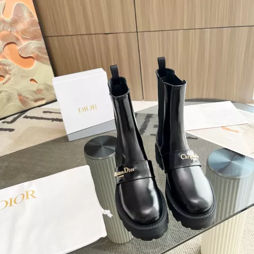 Replica Christian Dior Boots For Women #1357342 $115.00 USD for Wholesale