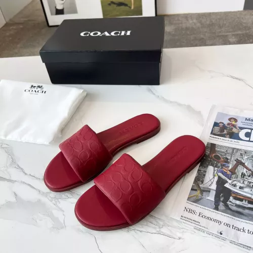 Coach Slippers For Women #1357346 $82.00 USD, Wholesale Replica Coach Slippers