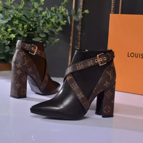 Louis Vuitton Boots For Women #1357476 $88.00 USD, Wholesale Replica Louis Vuitton Boots