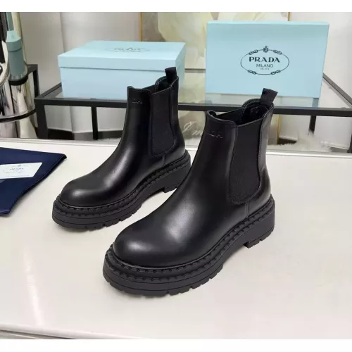 Prada Boots For Women #1357506 $102.00 USD, Wholesale Replica Prada Boots