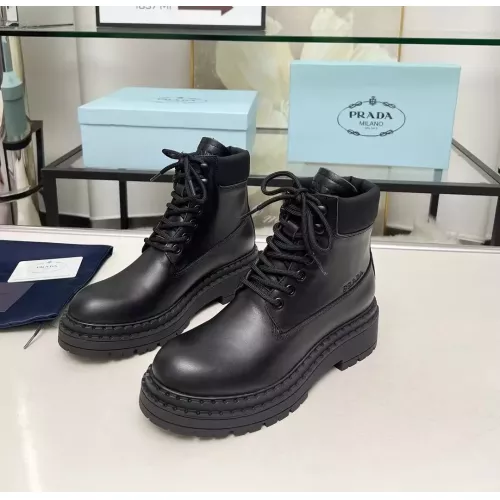 Prada Boots For Women #1357508 $105.00 USD, Wholesale Replica Prada Boots