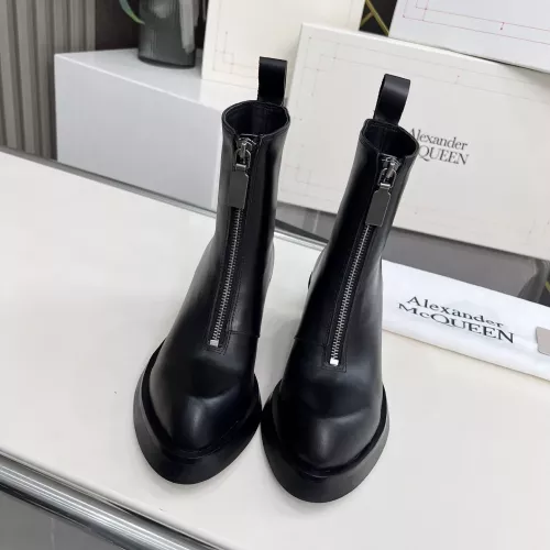 Replica Alexander McQueen Boots For Women #1357510 $105.00 USD for Wholesale