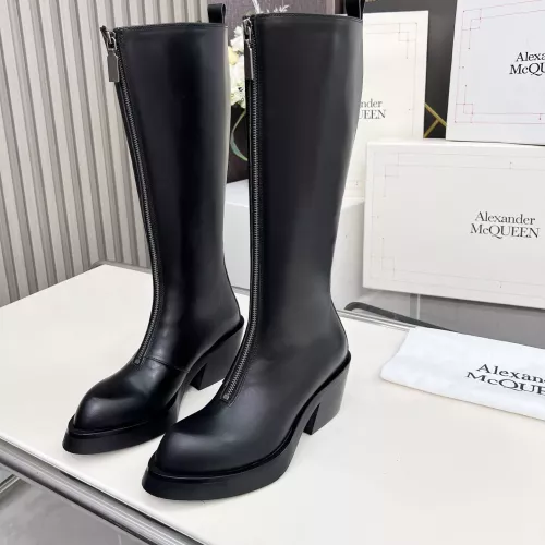Alexander McQueen Boots For Women #1357516 $140.00 USD, Wholesale Replica Alexander McQueen Boots
