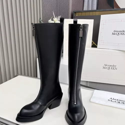 Replica Alexander McQueen Boots For Women #1357516 $140.00 USD for Wholesale