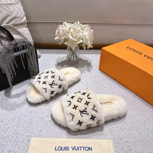 Louis Vuitton Slippers For Women #1357518 $92.00 USD, Wholesale Replica Louis Vuitton Slippers