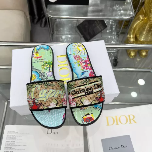 Christian Dior Slippers For Women #1357587 $85.00 USD, Wholesale Replica Christian Dior Slippers